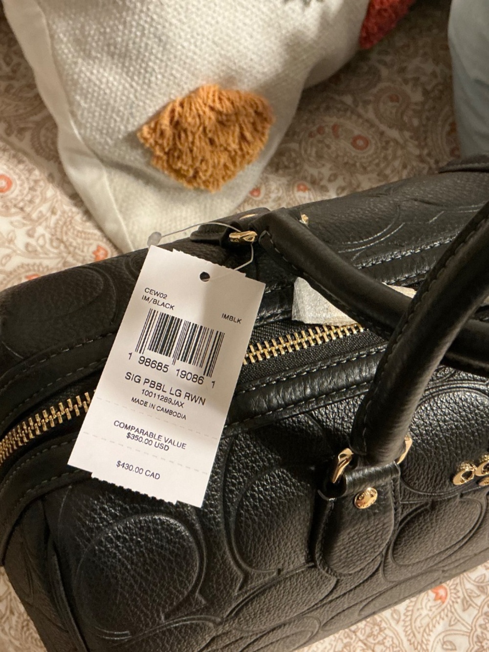 Coach Embossed Large Rowan - Picture 6 of 10